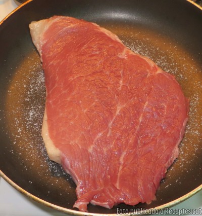 Bistec de poltre a la planxa